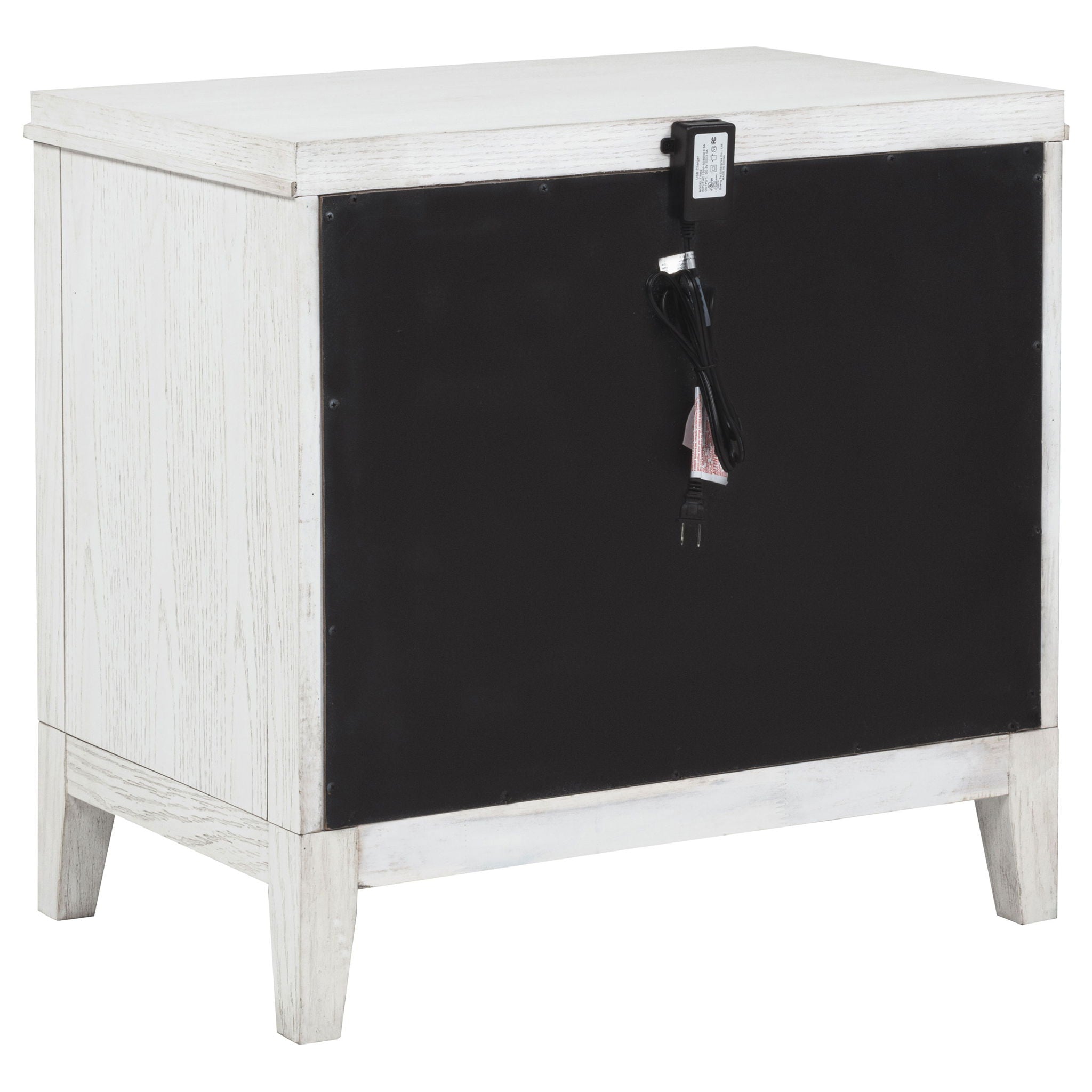 Marielle 4-piece Cal King Bedroom Set Distressed White
