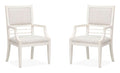 Echo Isles - Upholstered Arm Chair (Set of 2) - Sea Pearl And Driftwood