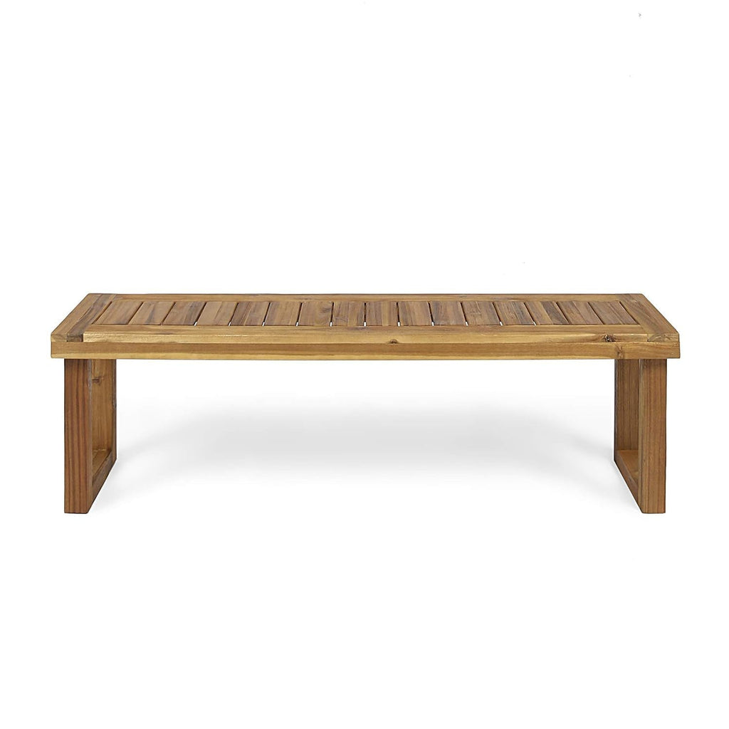 Outdoor Dining Set - Sandblast Natural Finish
