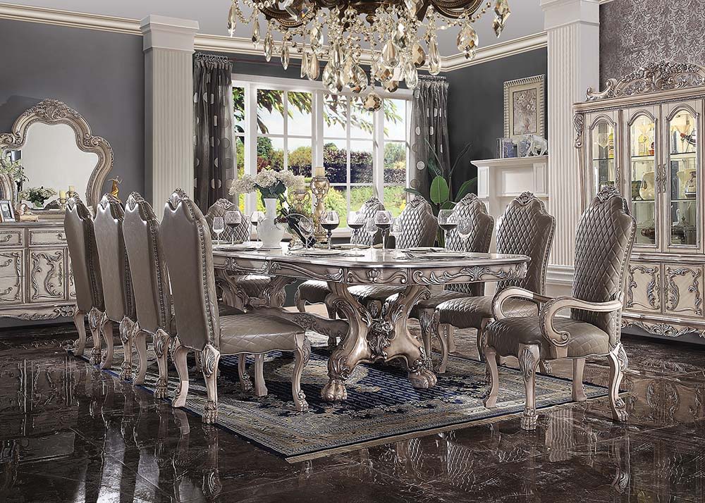 Dresden - 31" Dining Table - Vintage Bone White