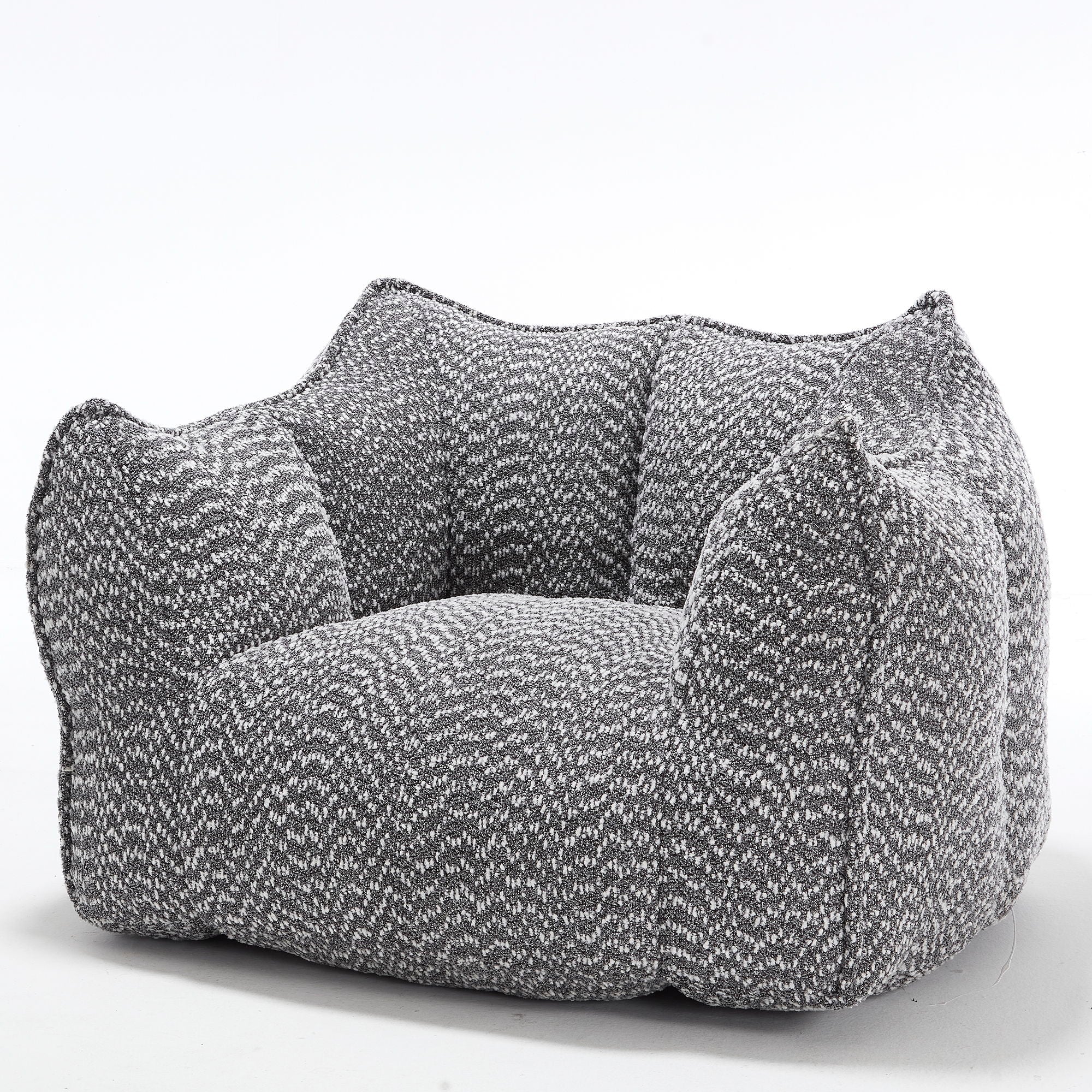 Comfortable Chenille Sofa Chairs With Highly Resilient Foam