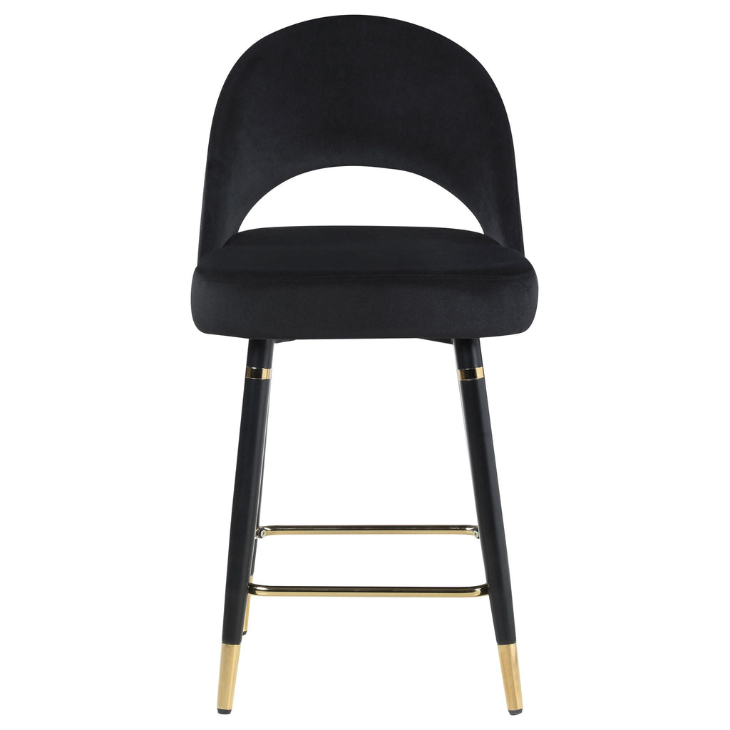 Open Back Counter Height Stools (Set of 2)