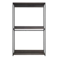 Monica - Farmhouse Industrial Wood Walk In Closet