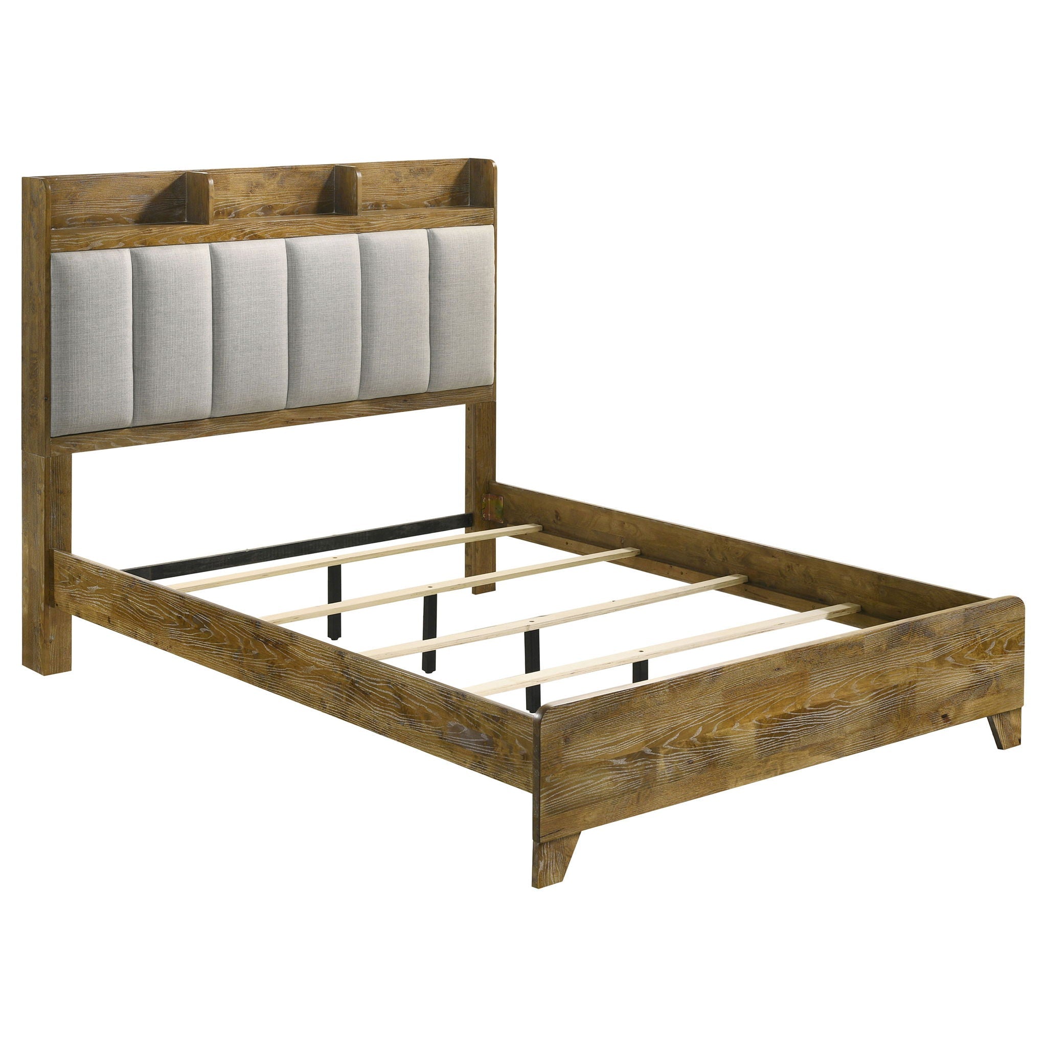 Henderson 5-piece Eastern King Bedroom Set Medium Oak