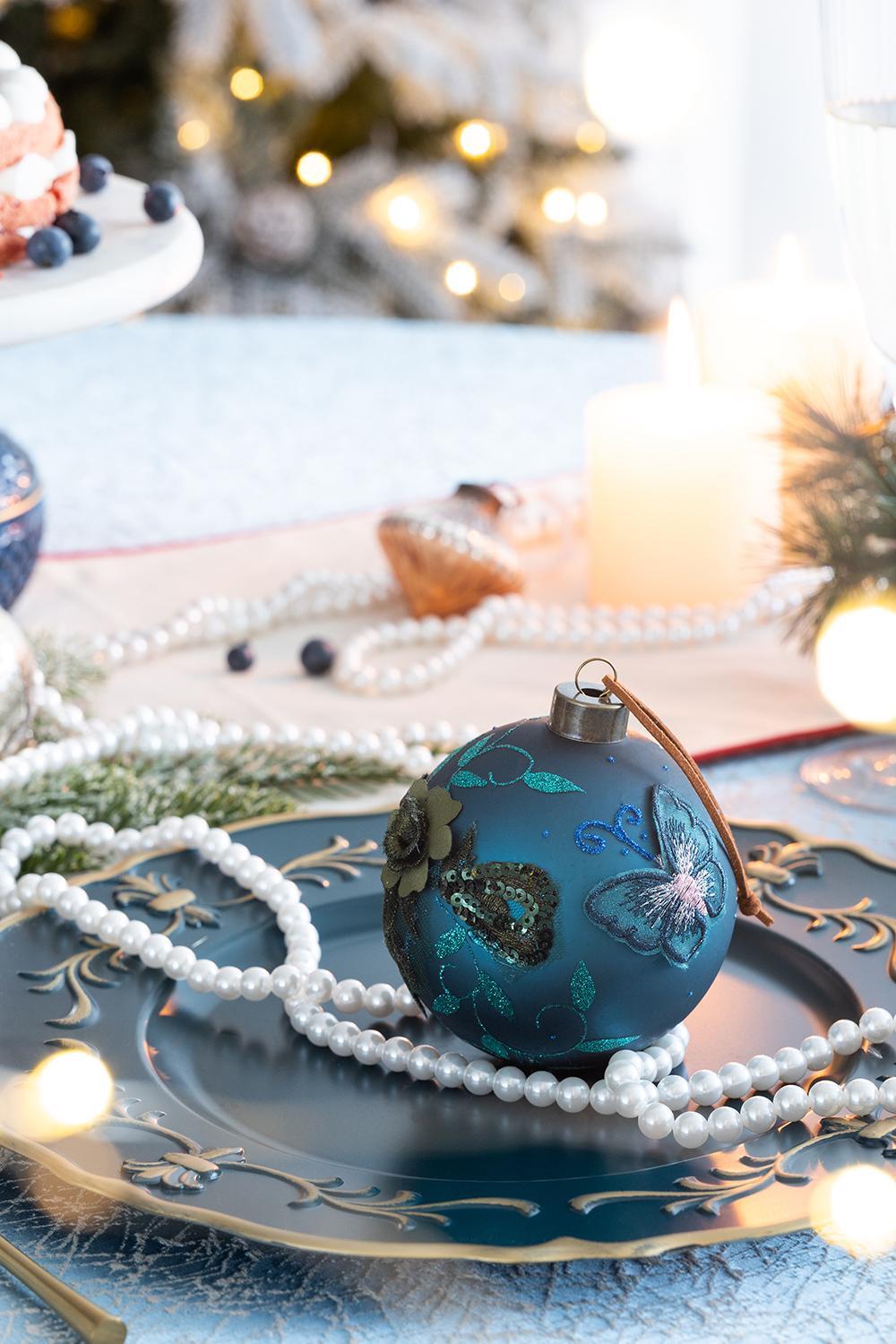 Christmas Ball Ornaments Glass Decorative Hanging Ball Christmas Tree