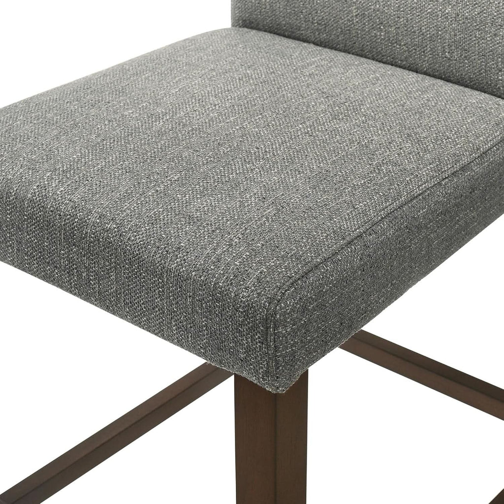 Comfortable Upholstered Bar Stools Set of Three