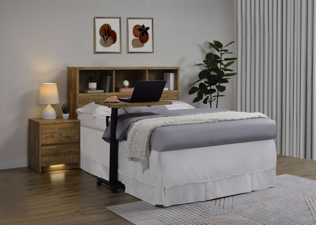 Westpark 49-inch Queen Bookcase Headboard Mango