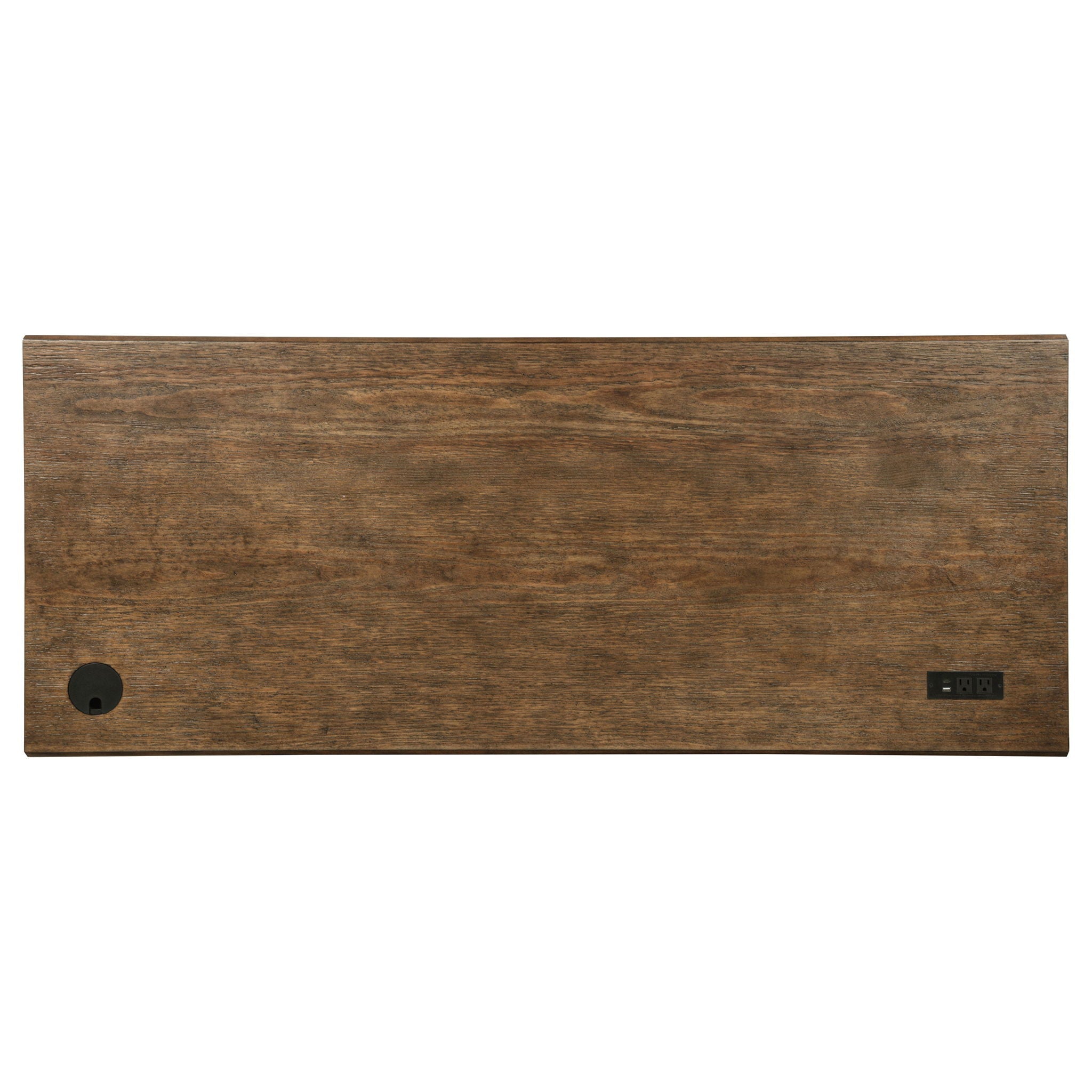 Altidore 68-inch 7-drawer Executive Home Office Desk Distressed Brown