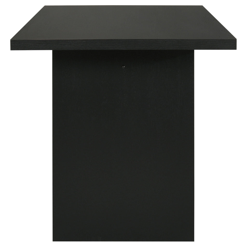 Decker 7-piece 70-inch Rectangular Counter Height Dining Set Black