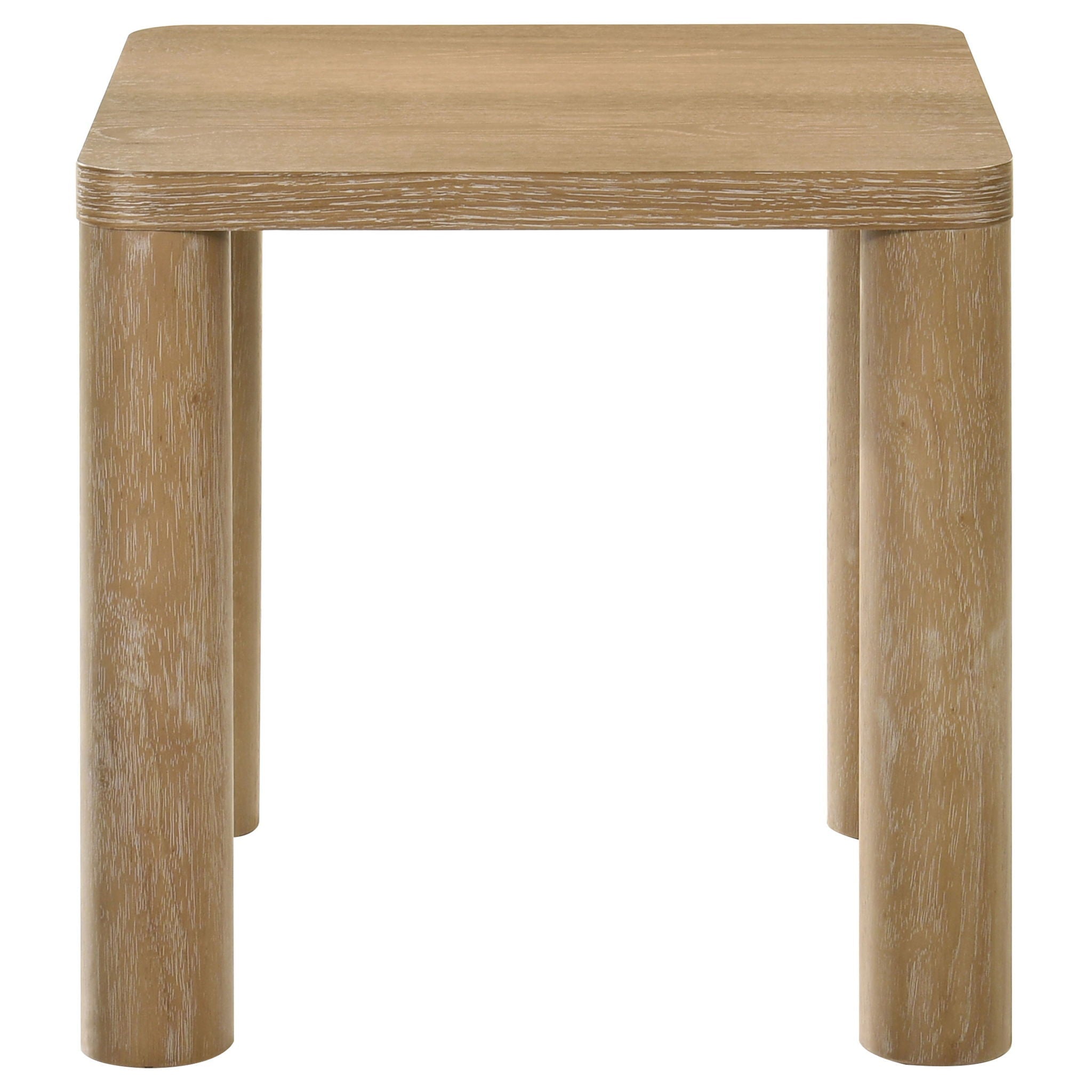 Castlewood 2-piece Cocktail Coffee Table Set Light Oak
