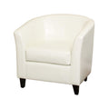 Zenithon - Upholstered Club Chair With Rounded Back