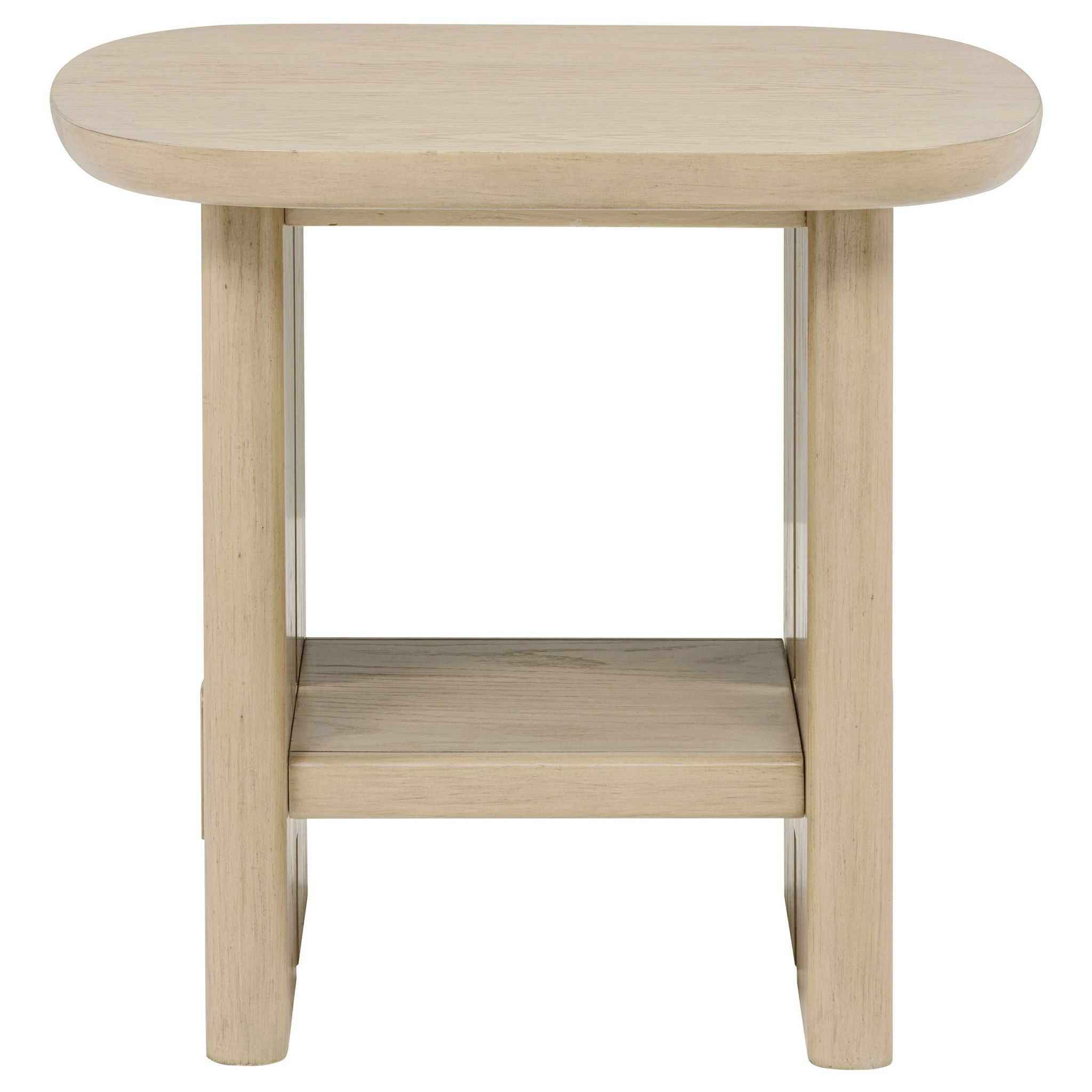 Kailani 3-piece Coastal Coffee and End Table Set Beige Oak
