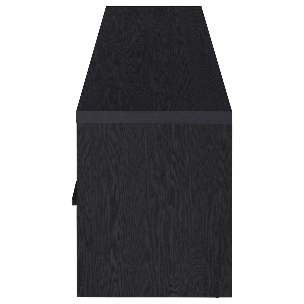 Murray 70-inch 2-door TV Stand Media Console Black