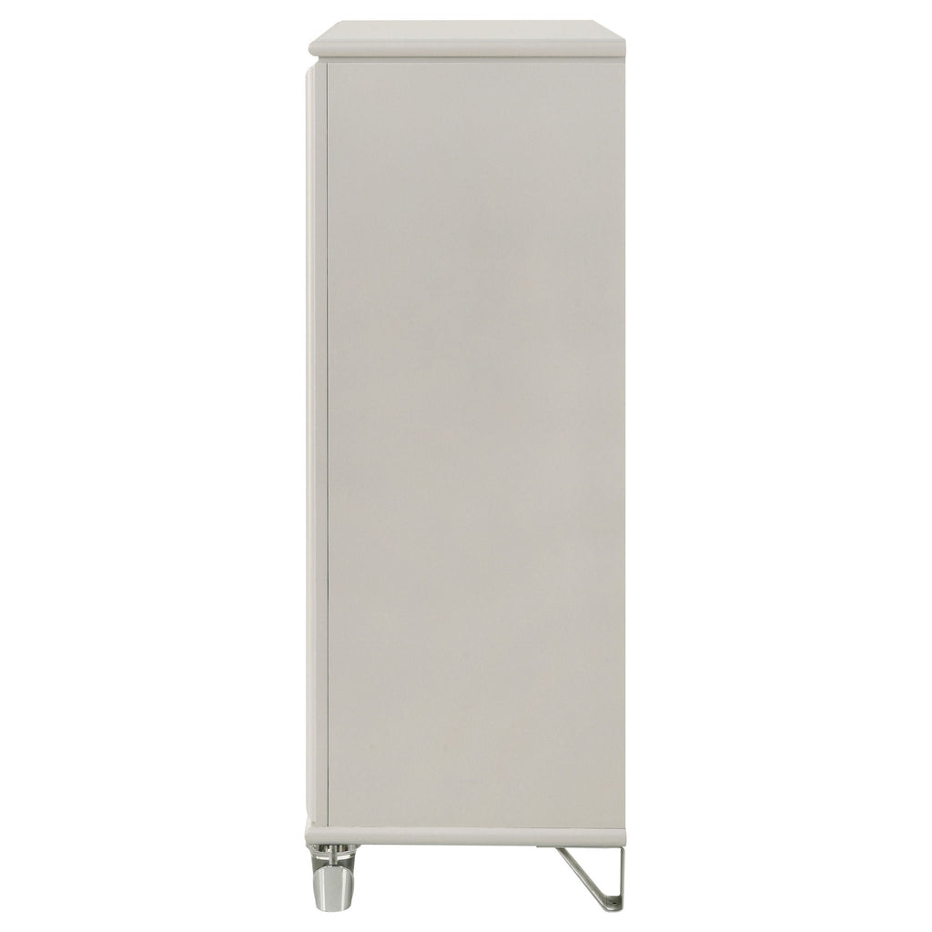 Gwendolyn - 5 Drawer Bedroom Chest Of Drawers - White
