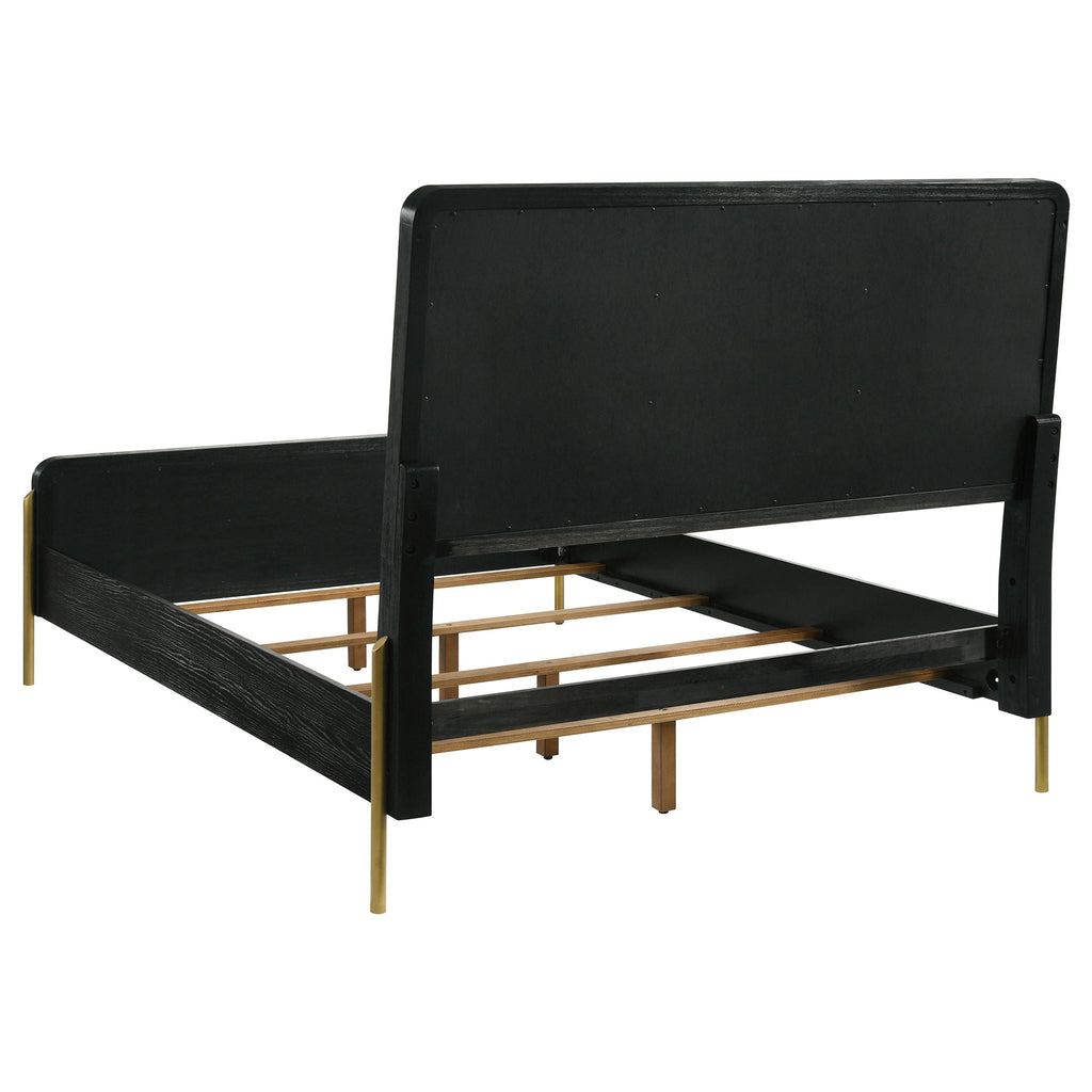 Arini 4-piece Eastern King Bedroom Set Cream and Black