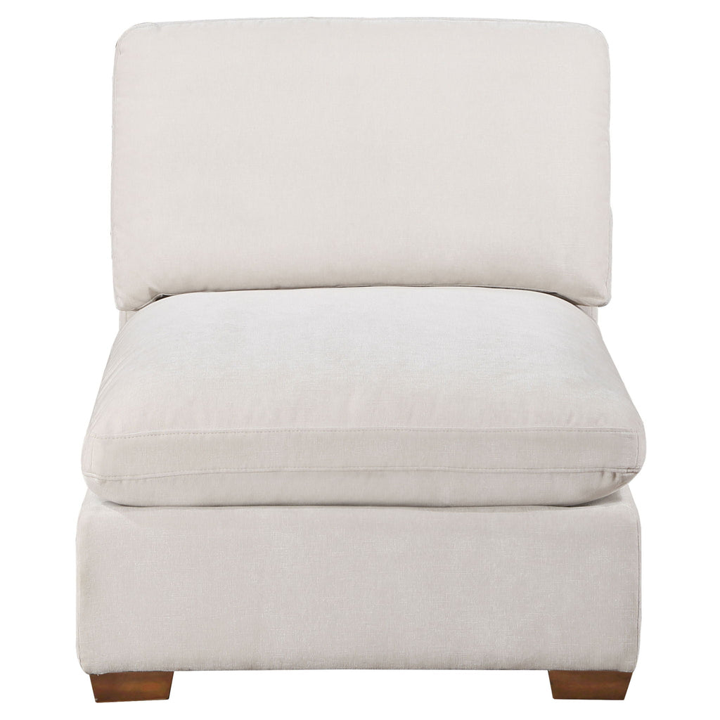 Lakeview 5-piece Upholstered Modular Sectional Sofa Ivory