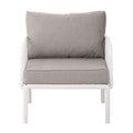Outdoor Patio Club Chair, Waterproof Thick Cushion Deep Seating