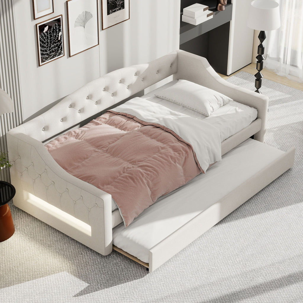 Daybed With LED Belt