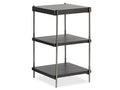 Spencer - Rectangular Accent Table - Dark Briarsmoke