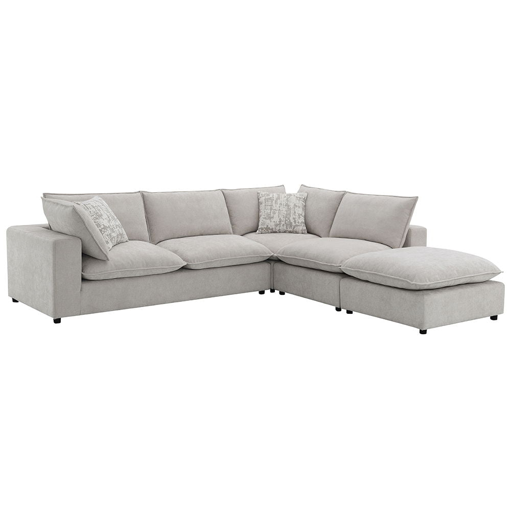 Marisa - Modular Ottoman - Beige Boucle
