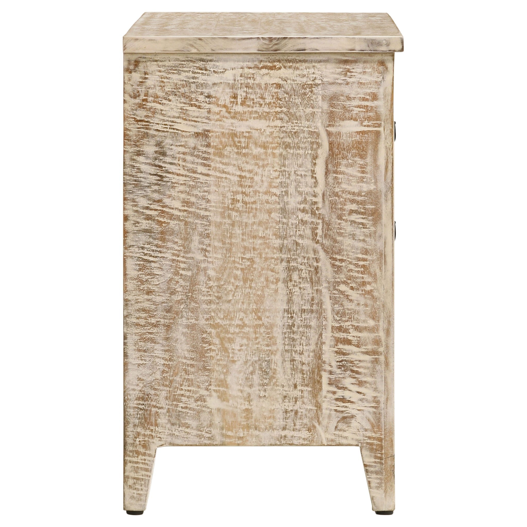 Kenzie - 3 Drawer Mandala Cabinet - White