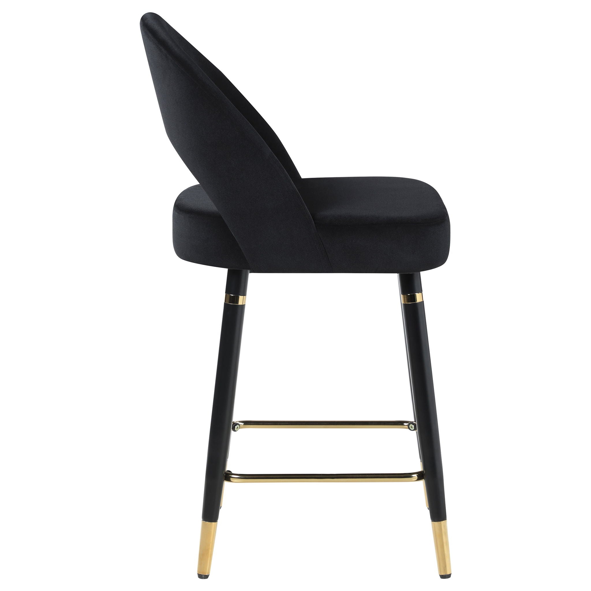 Open Back Counter Height Stools (Set of 2)