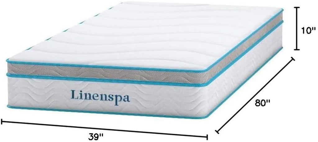 Memory Foam Hybrid Mattress Twin XL Breathability Plus