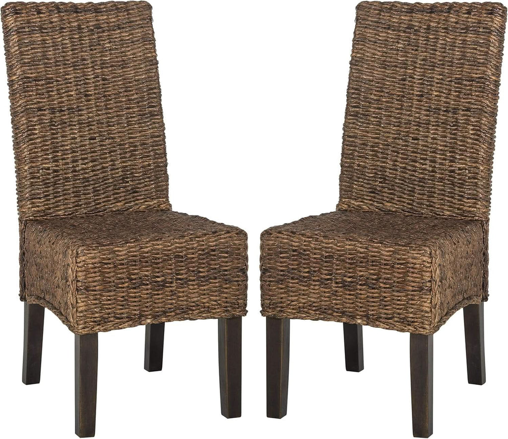 Safavieh Avita Natural Wicker 18 Inch Dining Chair