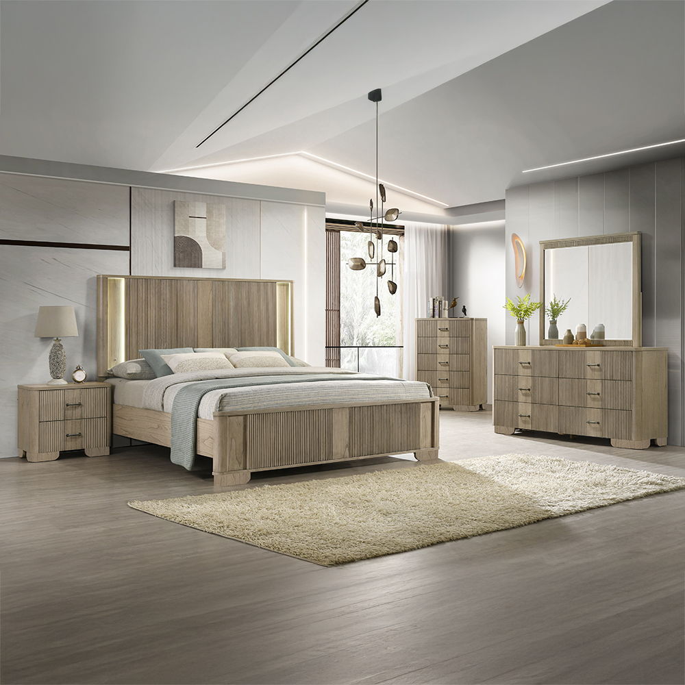 Lakkari - Mirror - Antique Oak