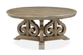 Tinley Park - Round Cocktail Table - Dove Tail Gray