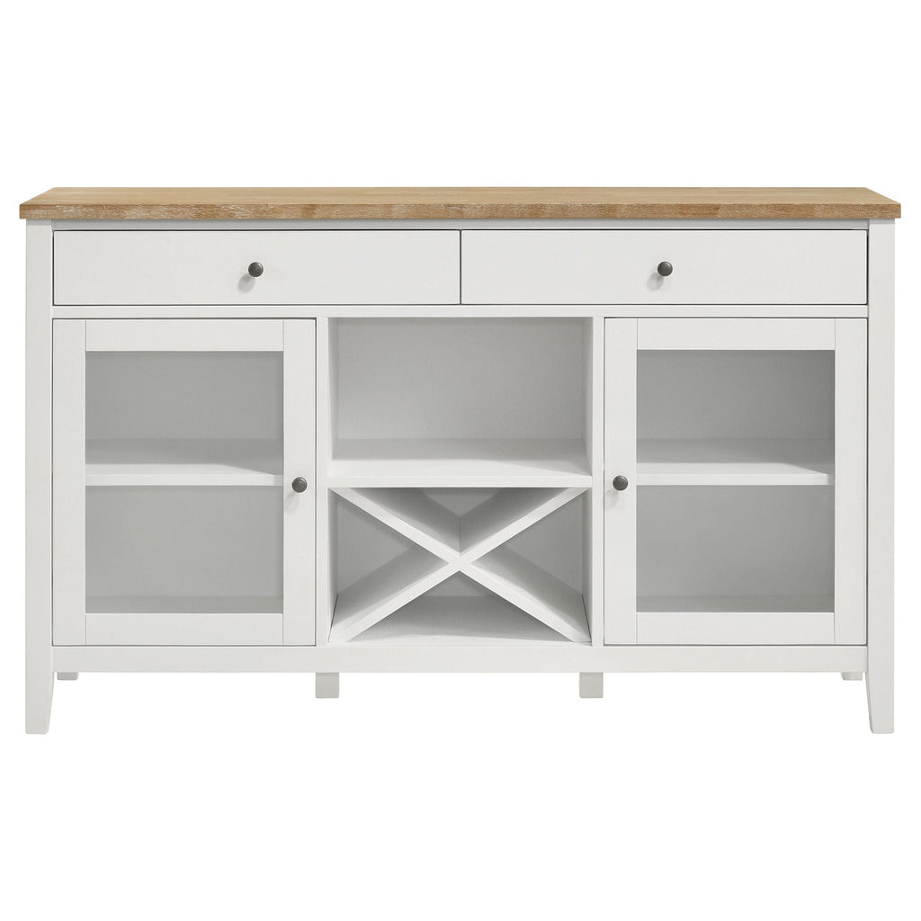 Prager - 2 Door Dining Sideboard - White