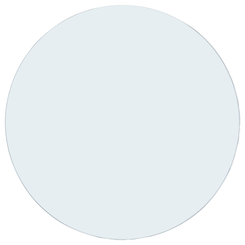 Glass Tops 60-inch 12mm Round Clear Tempered Glass Top