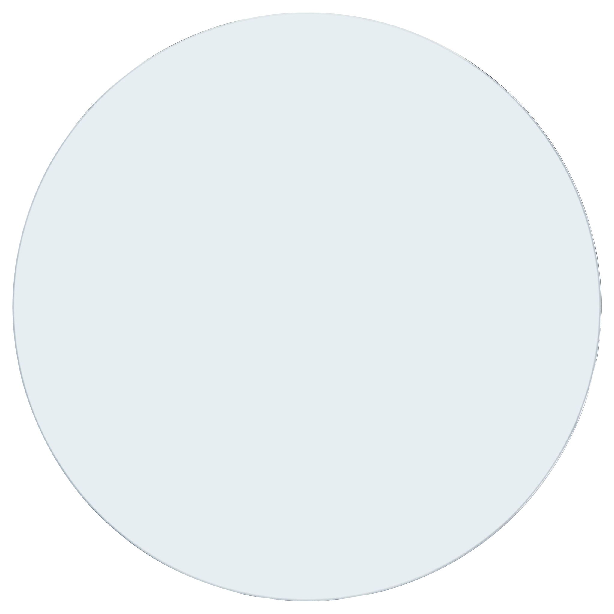Glass Tops 60-inch 12mm Round Clear Tempered Glass Top