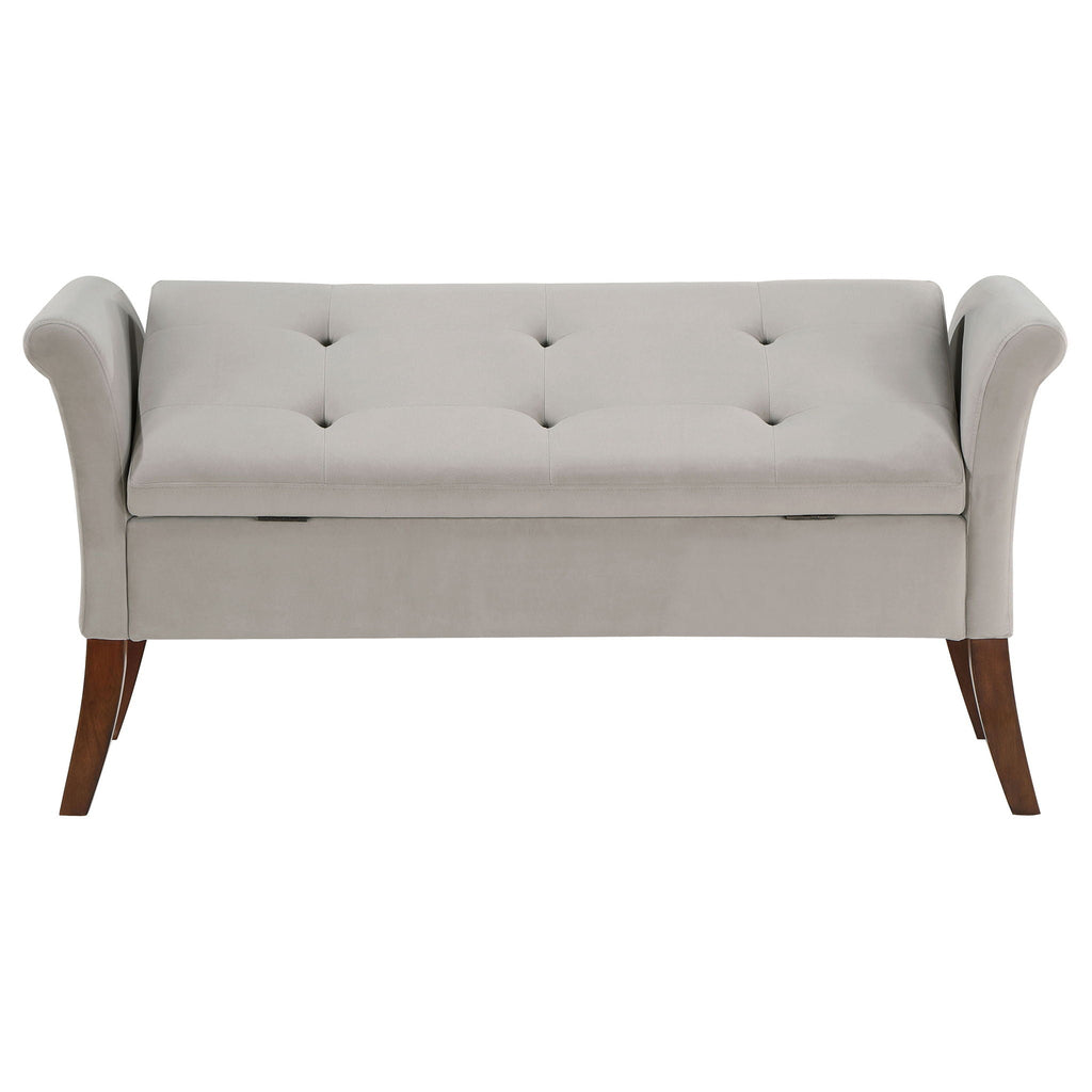 Pasley - Rolled Arm Storage Bench