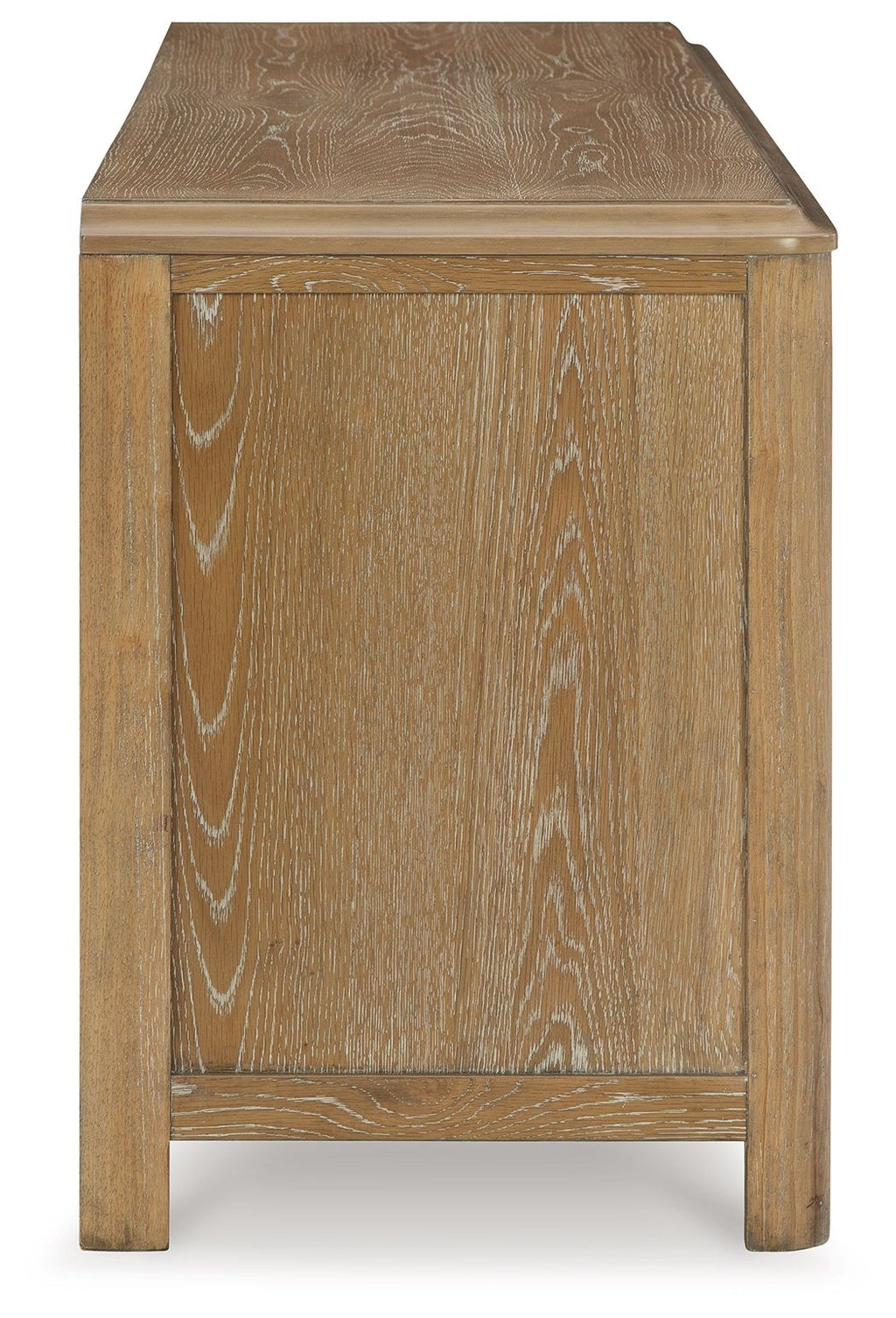 Rencott - Extra Large TV Stand - Light Brown