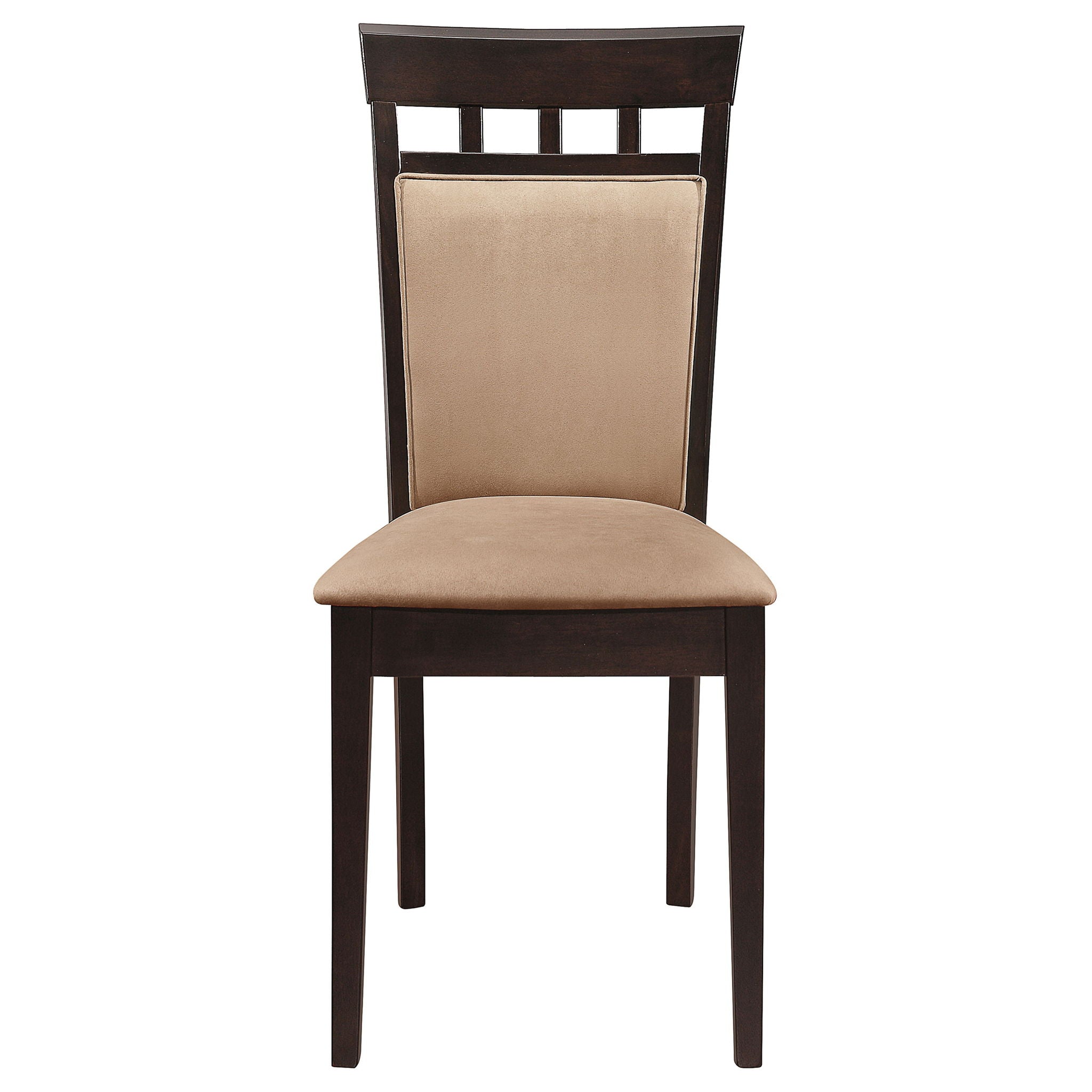 Gabriel 7-piece Extension Leaf Dining Table Set Cappuccino