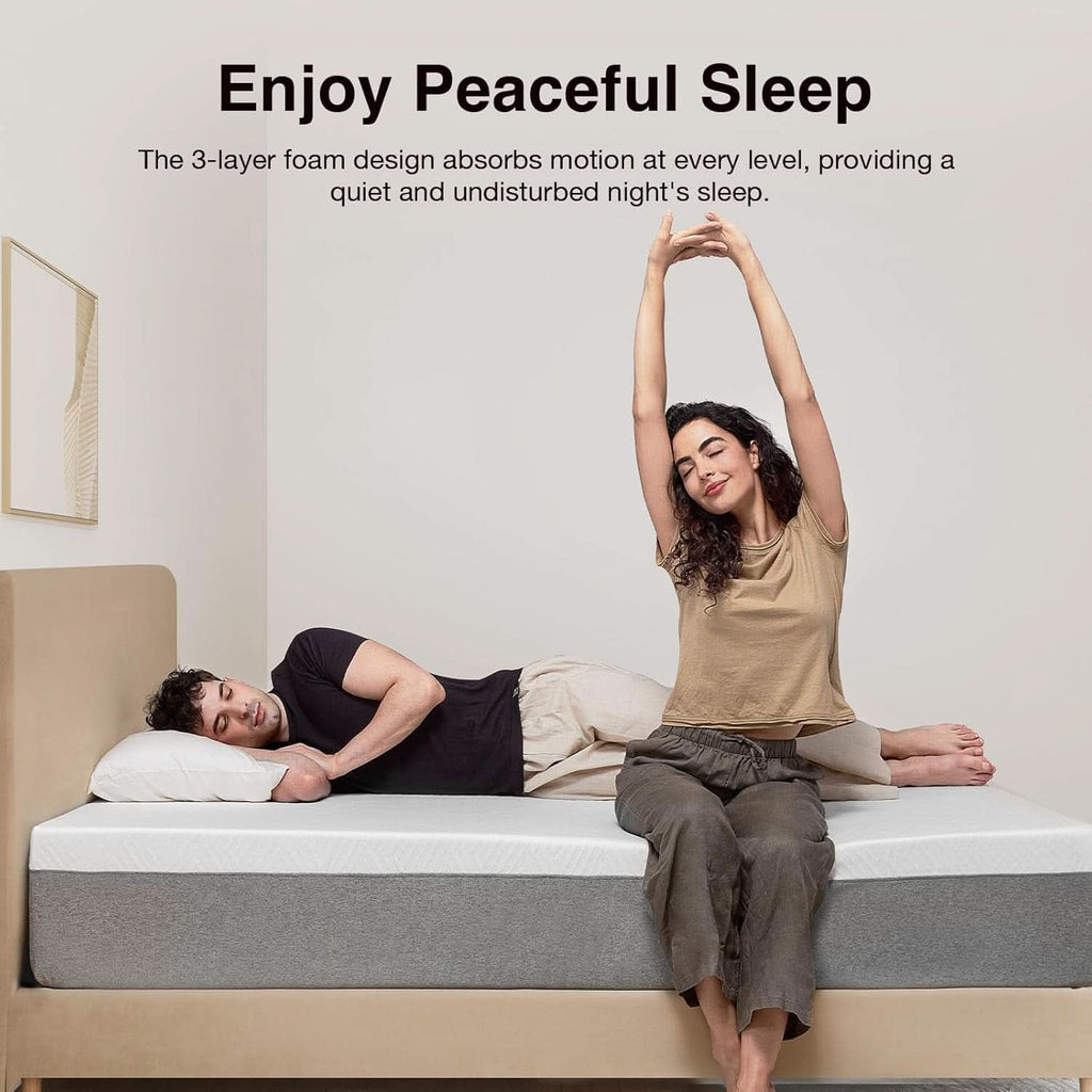Queen Memory Foam Mattress 12Inch Medium Plush Comfort