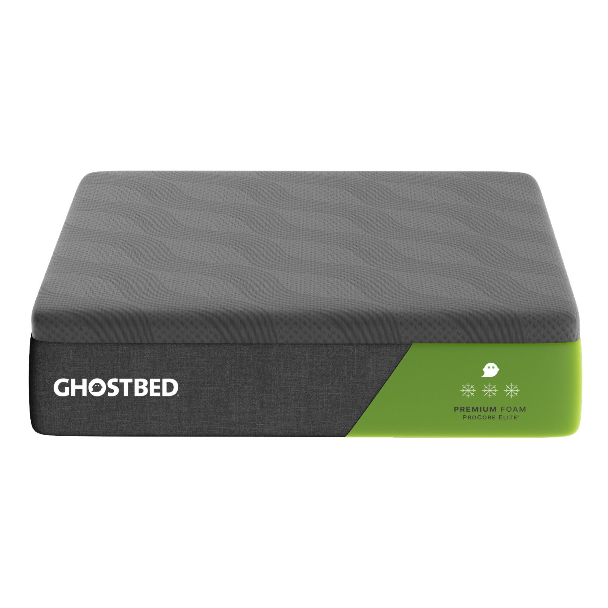 Premium - 14" Foam Mattress With Cooling Ghost Ice Cover And Copper Infused Memory Foam