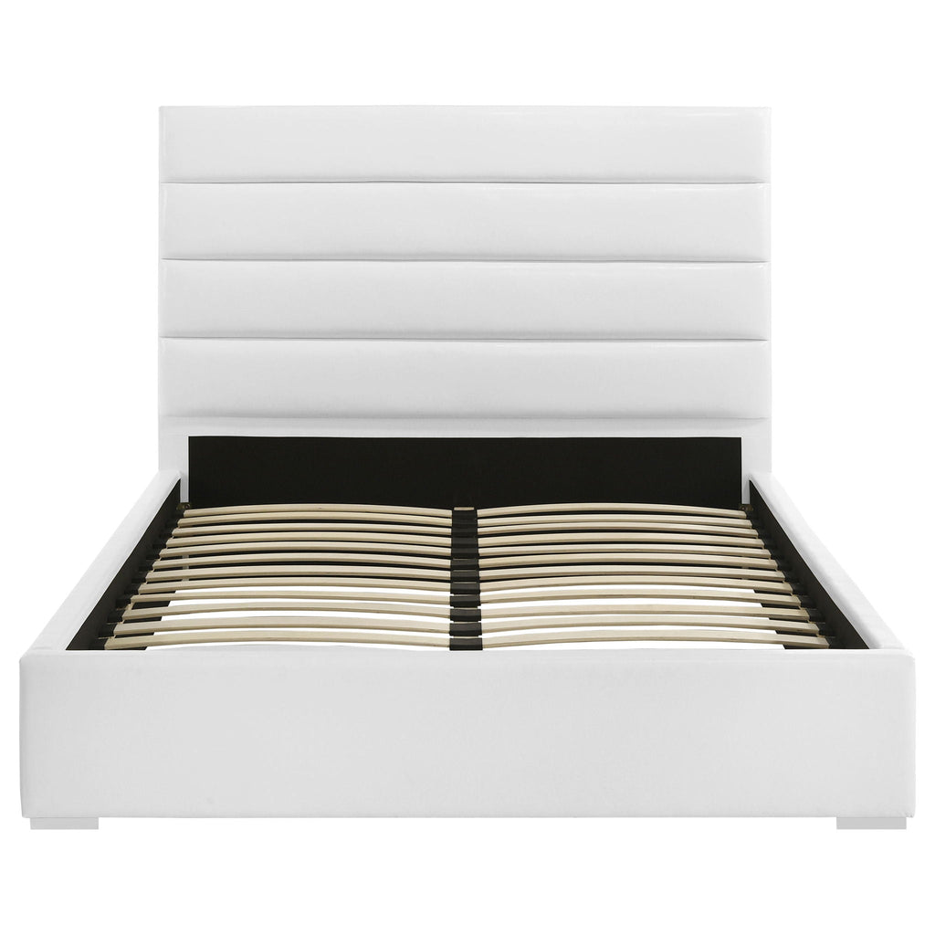 Felicity 53-inch Upholstered California King Bed White