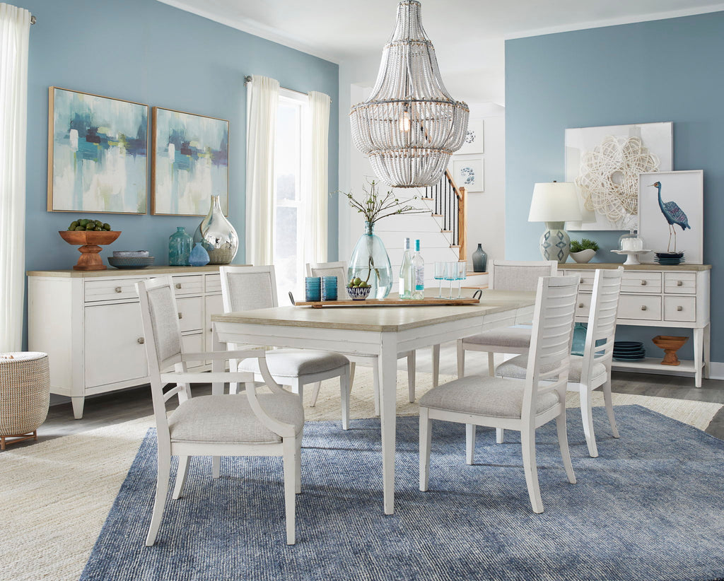 Echo Isles - Upholstered Side Chair (Set of 2) - Sea Pearl And Driftwood