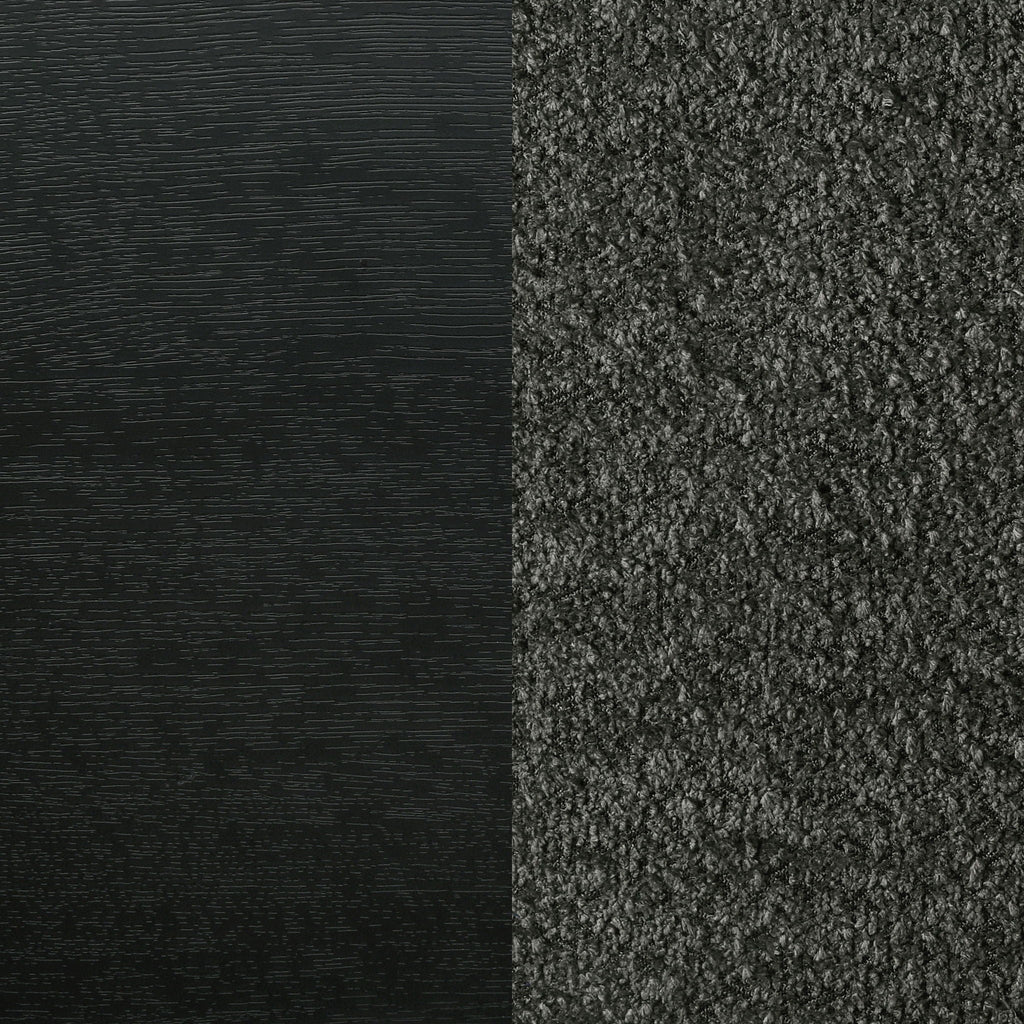 Cavelle 51-inch Upholstered Queen Panel Bed Black