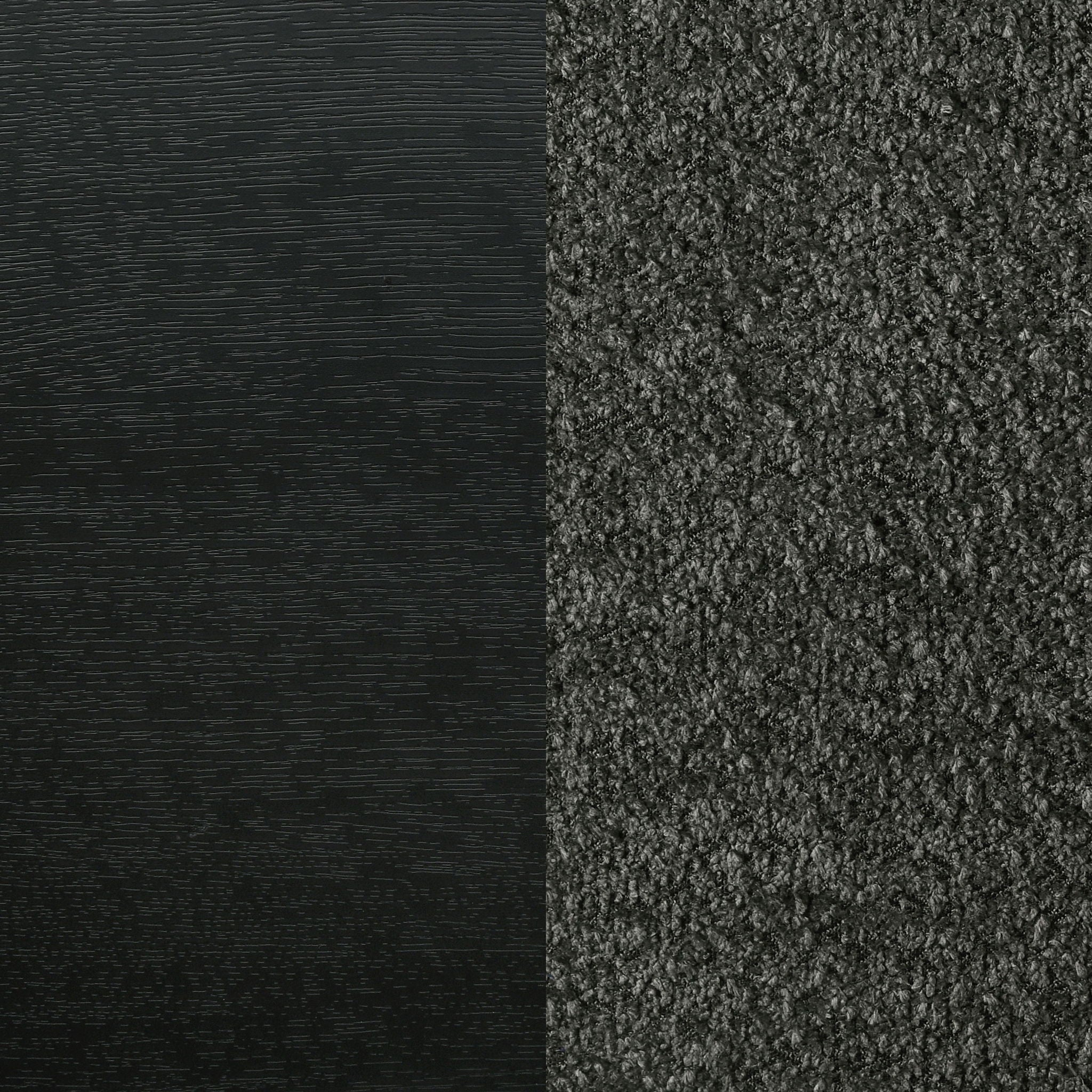 Cavelle 51-inch Upholstered Queen Panel Bed Black