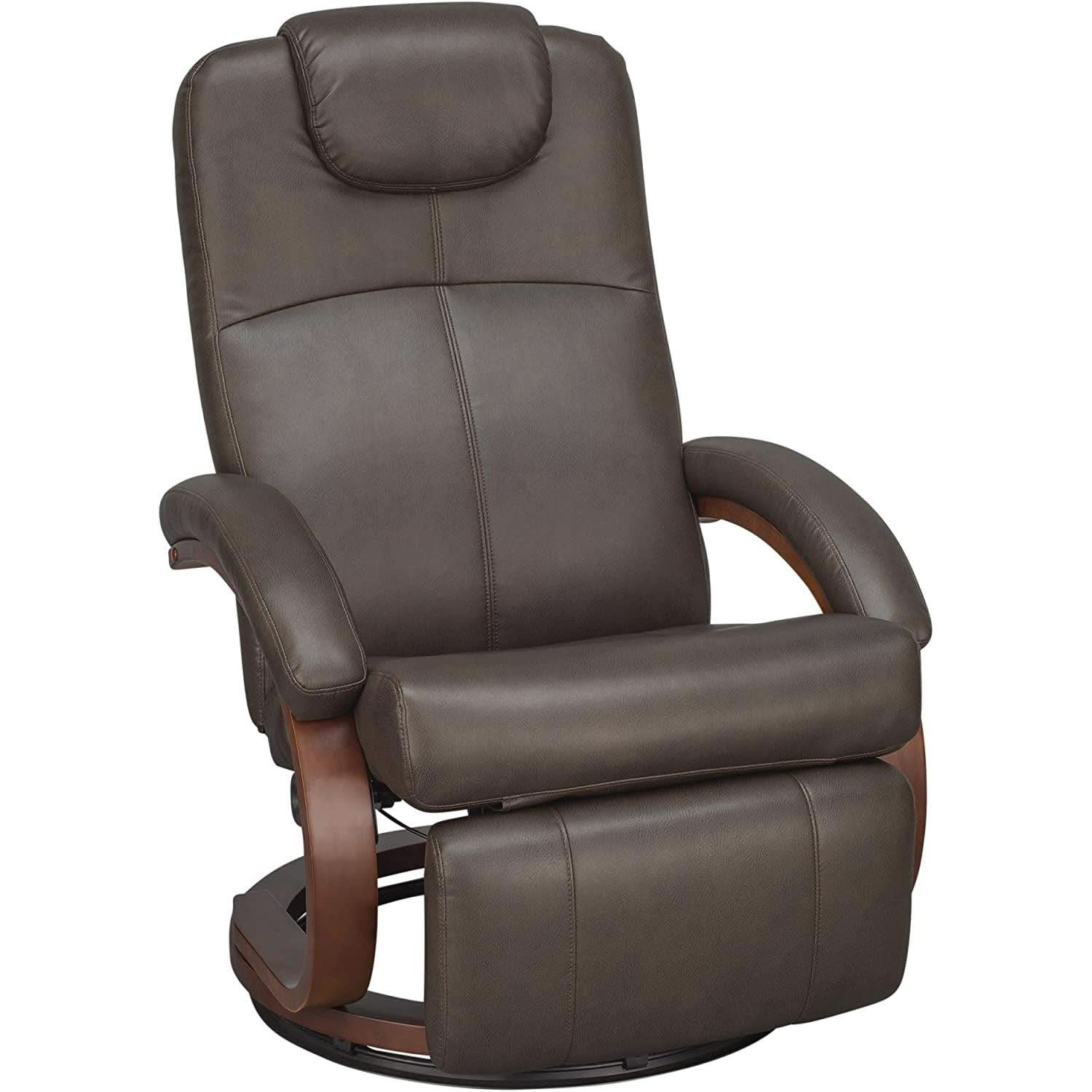 Charles Euro Chair RV Recliner Chestnut Faux Leather
