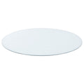 Glass Tops 48-inch 6mm Round Clear Tempered Glass Top