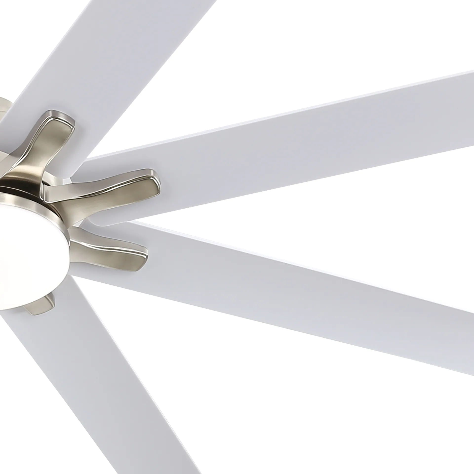 Ceiling Fan With Dimmable LED Light, 8 Blades, Reversible DC Motor, Remote Control