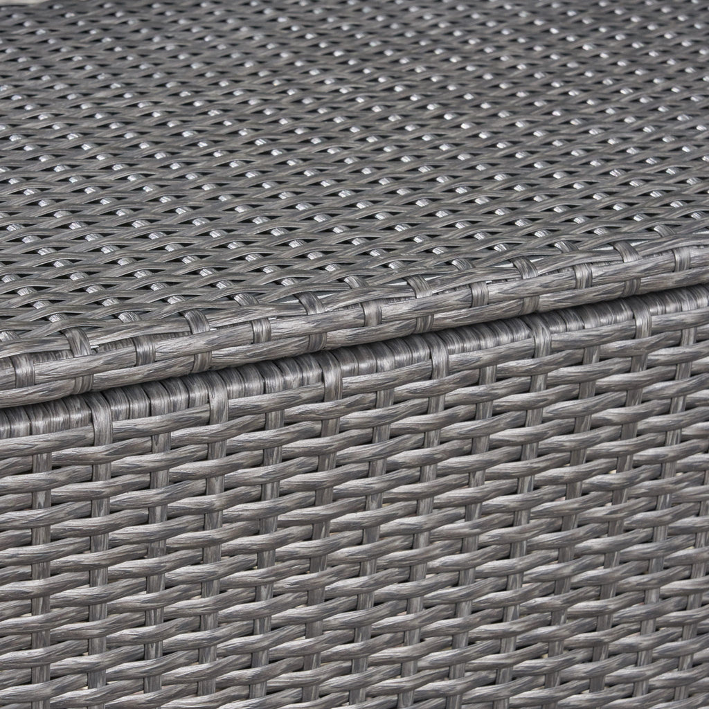 Rupert - Storage Unit Resin Wicker Outdoor