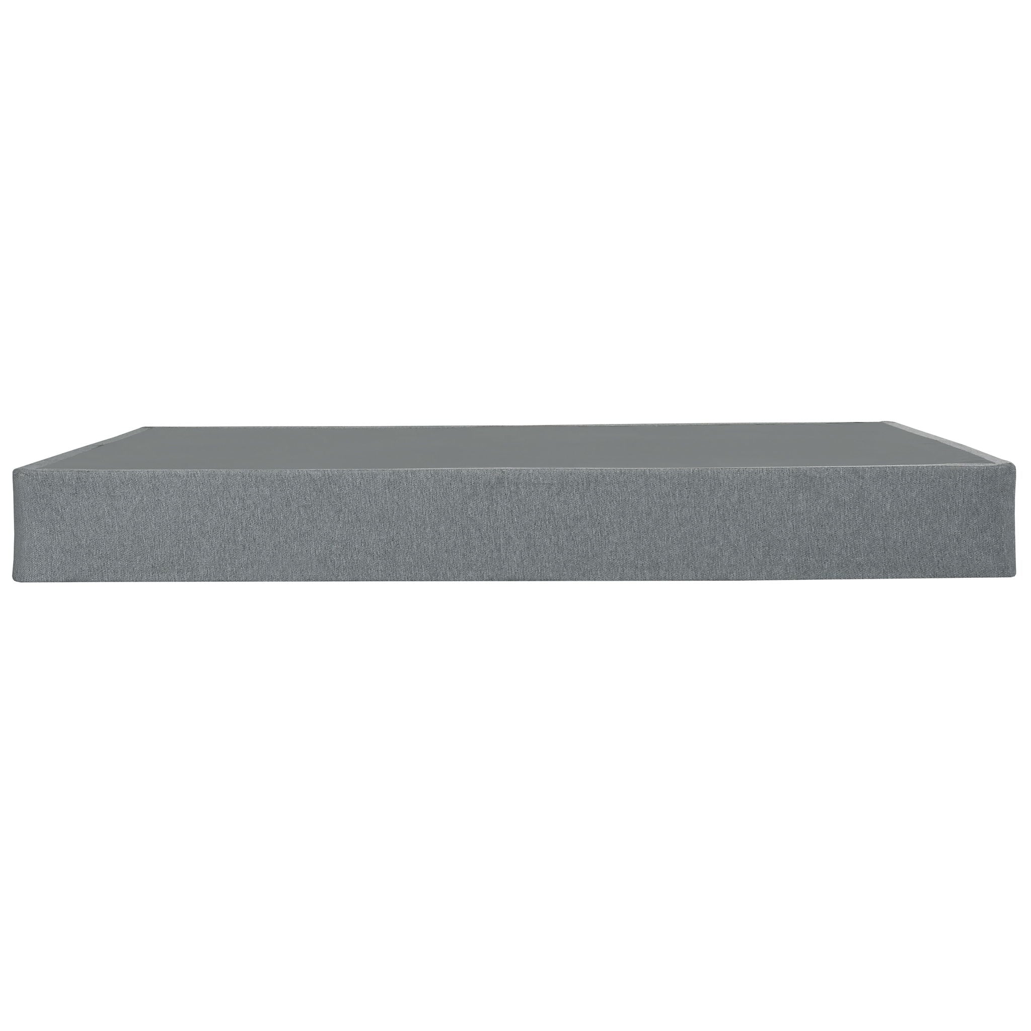 Foldable 9" Twin Size Metal Mattress Box Spring Foundation Bedroom Furniture Bed Base - Gray