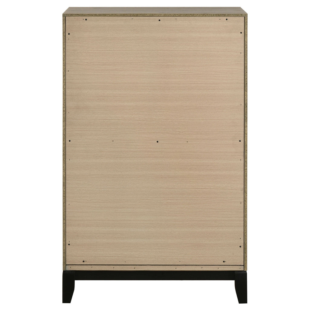 Watson 5-drawer Bedroom Chest of Drawers Light Taupe