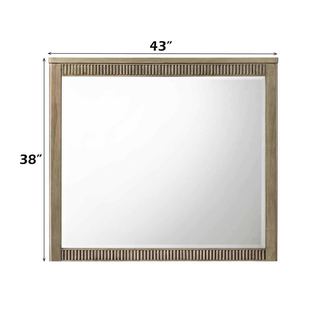 Lakkari - Mirror - Antique Oak