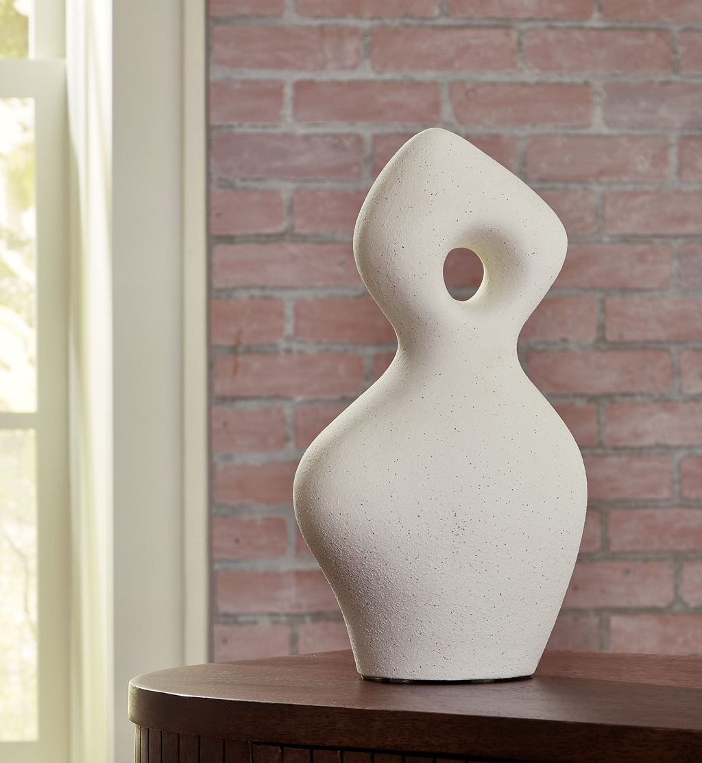 Arthrow - Sculpture - 14" - Off White